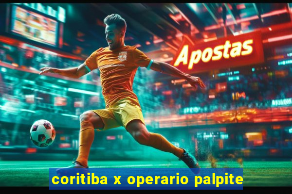 coritiba x operario palpite